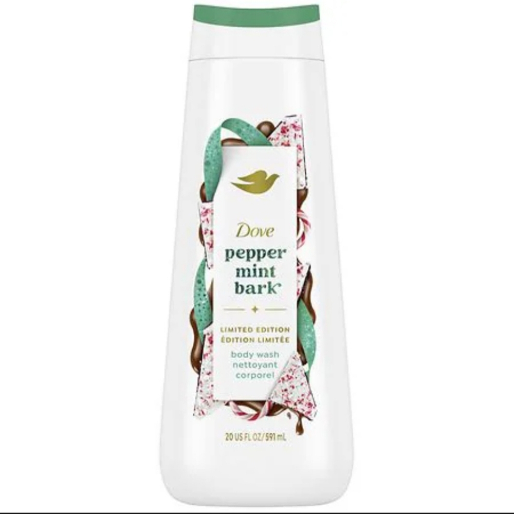 Dove Body Wash Limited Edition Holiday Treats Peppermint Bark